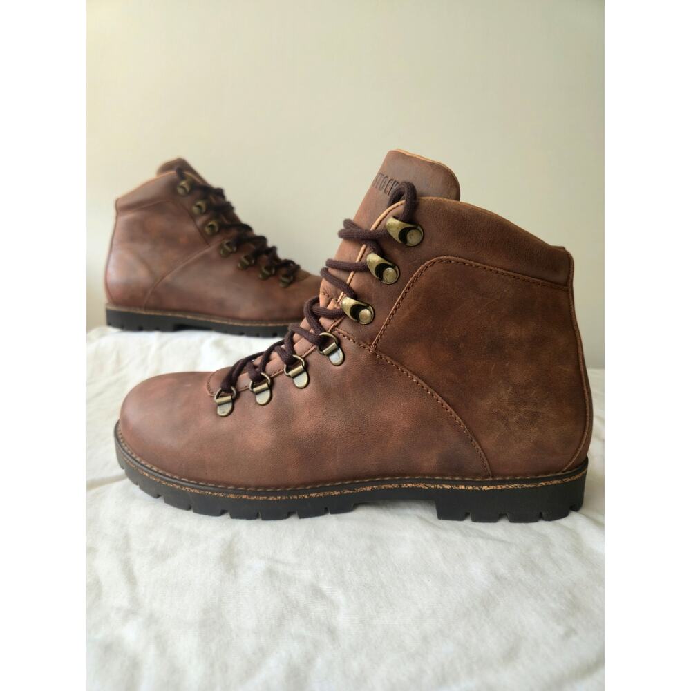 Birkenstock Jackson Leather Hiking Boots Brown Size 40 E/US Women's 9-9.5 E Wide